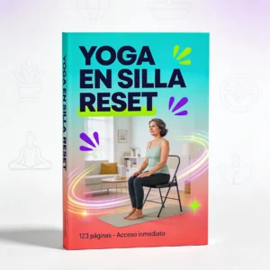 50% OFF 👉 Yoga en Silla Reset + 2 Ebooks + Certificado GRATIS