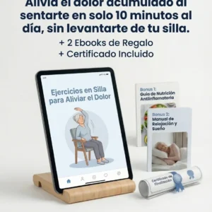 50% OFF 👉 Aliviá el dolor al estar sentado en solo 10 minutos