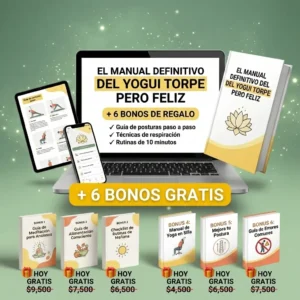 Manual del Yogui Torpe pero Feliz + 6 Bonus y Certificado de Regalo 🎁