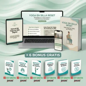 🔥 PROMO 5x1 Yoga en Silla RESET 🪑🧘♀️ | 🎁 Certificado de Regalo + 50% OFF